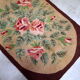 Former carpet american hooke made hand 82x134cm, 1900
