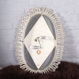 Emil Stejnar, backlit oval mirror 45x70cm