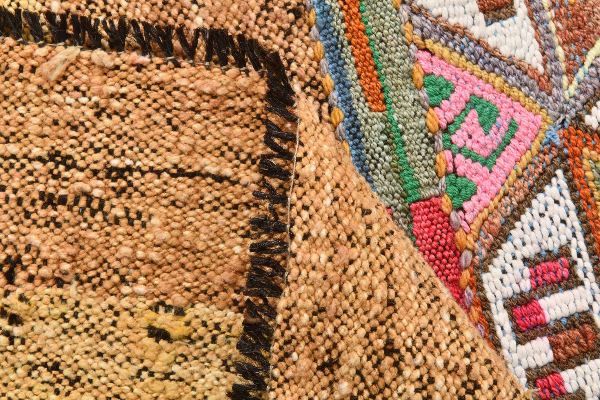 Handmade Wool Vintage Kilim Rug, 83x173Cm