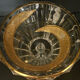 Coupe cristal et or