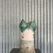 XXL (40-80cm) ceramic chess set by Maria Kenarova