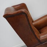 Vintage Dutch Cognac Colored Leather Vintage Dutch Cognac Colored Leather Club ChairClub Chair