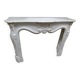 Louis XVI marble fireplace from the 19th century