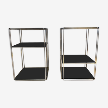 Pair of side tables design Max Sauze, published by "Isocèle", France 1970