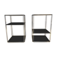Pair of side tables design Max Sauze, published by "Isocèle", France 1970