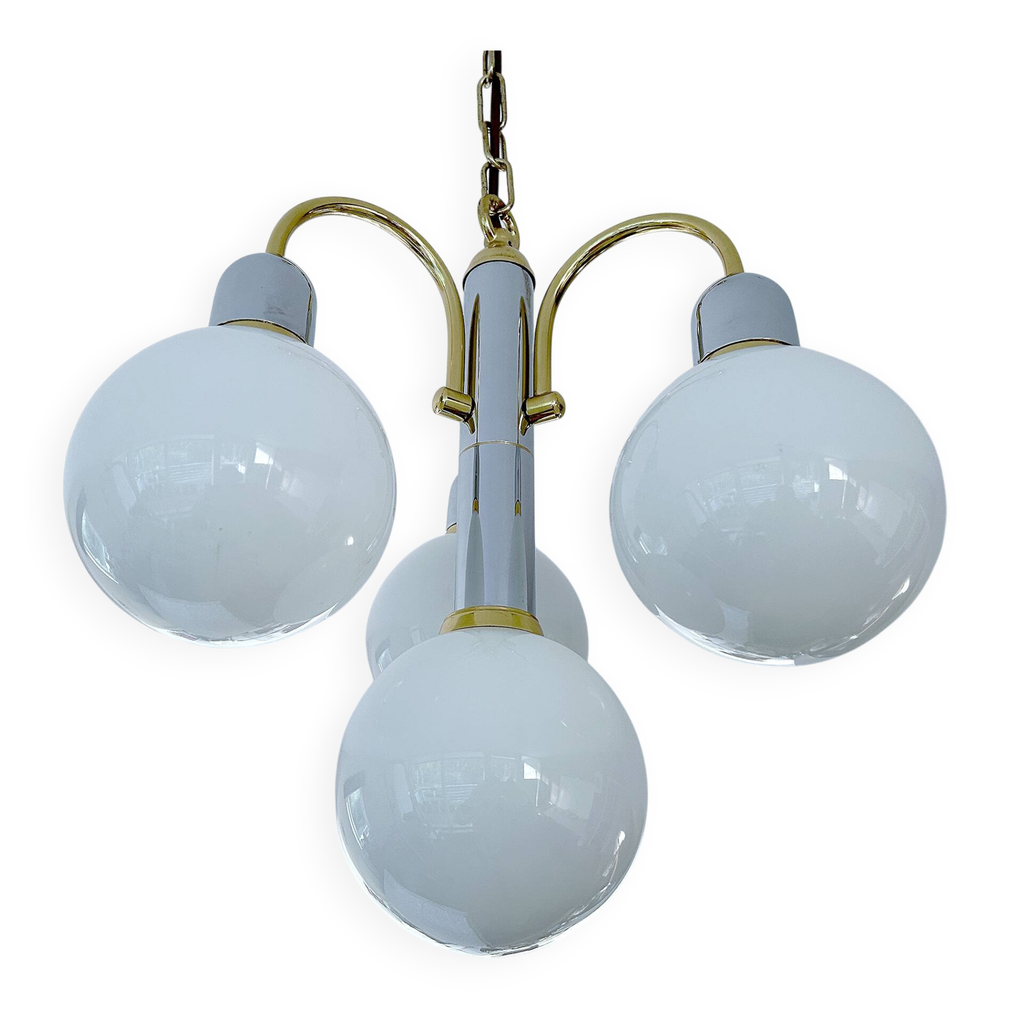 Vintage Cascade Glass Pendant Light