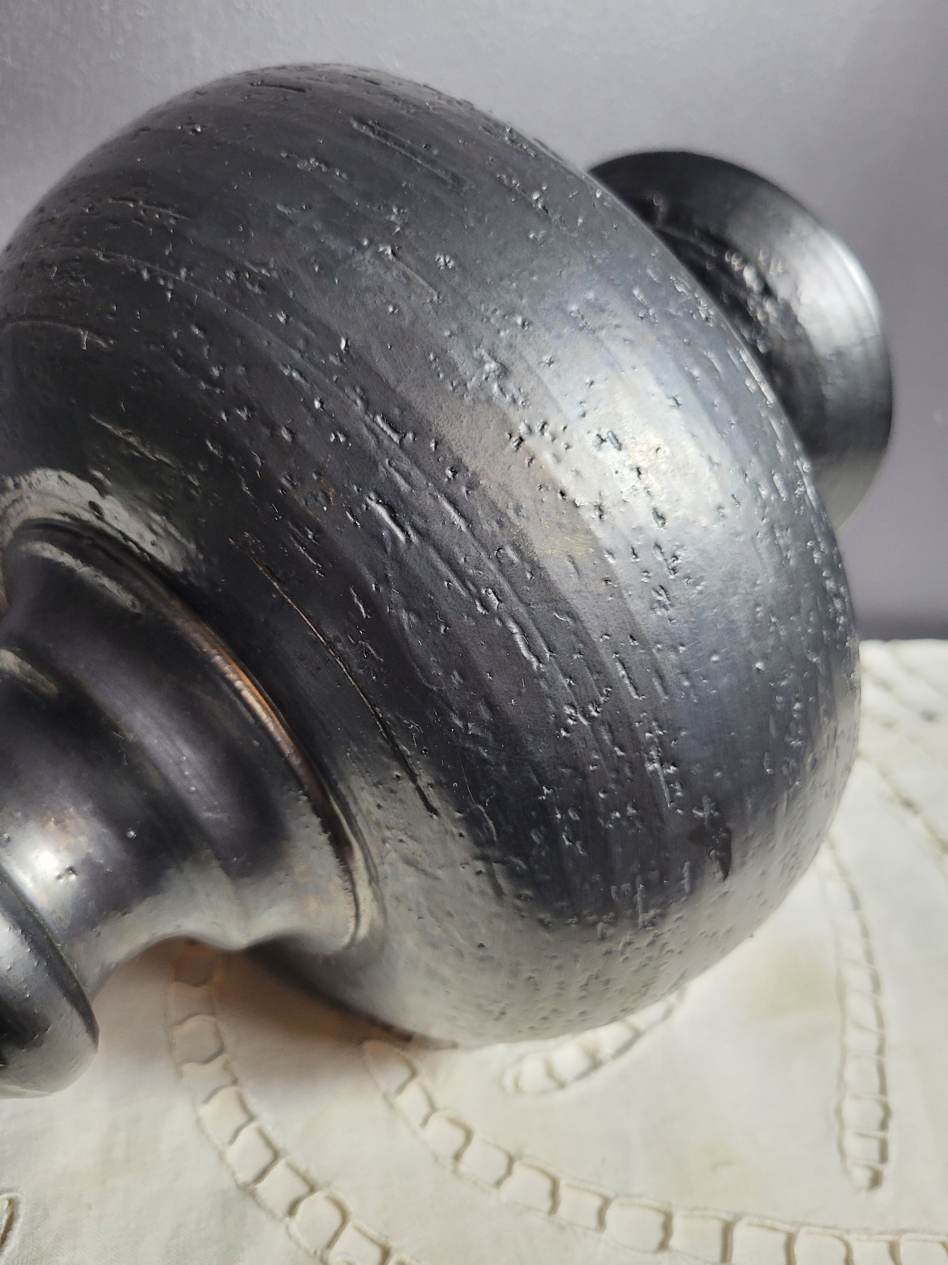 Jean Marais terracotta candlestick cup