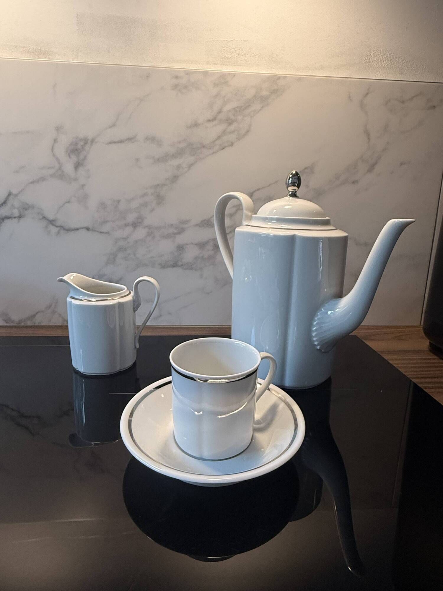 Scherzer Bavaria Vintage – 26-piece coffee set – Porcelain Germany