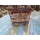 4 cast iron planters from 1900 from Charleville-Mézières