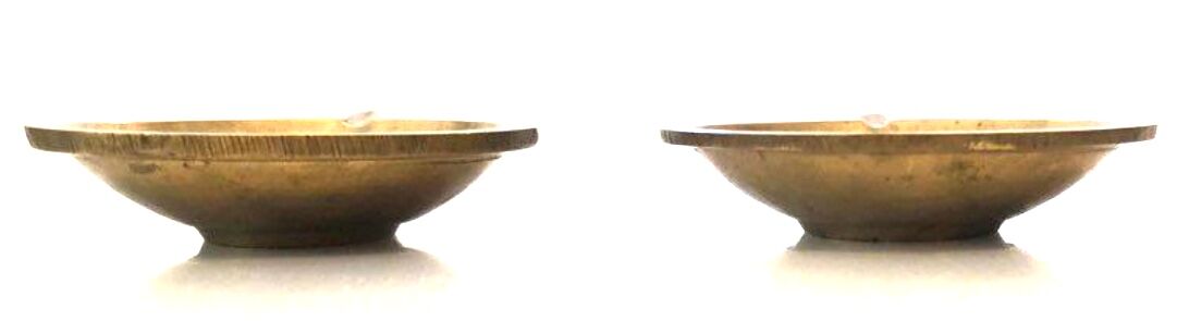 Lot 2 Indian candle holders