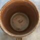 Pot a graisse terre cuite intérieur vernissé orangé sud ouest-