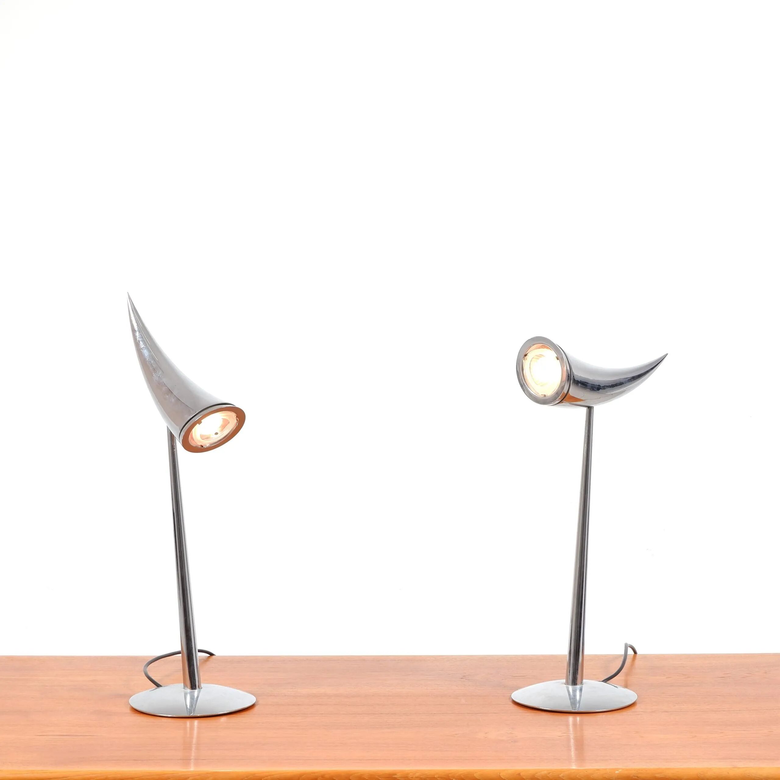 “Ara” desk lamps by Philippe Starck for Flos
