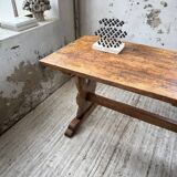 Monastery-style farmhouse table, pine, 210cm