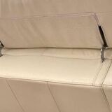 Leather sofa from the XXL brand, designer sofa