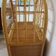 Vintage Library - 2 drawers - Woven rattan cupboard - 1980s - natural