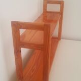 Vintage elm shelf