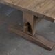 Table de ferme Hed en chêne massif ancien - 275 cm