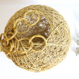 Suspension in natural threads, vintage