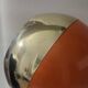 Orange eye ball lamp, space age, Eichoff, Germany, 1960-70