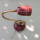 4 Wall Sconces Bronze Porcelain