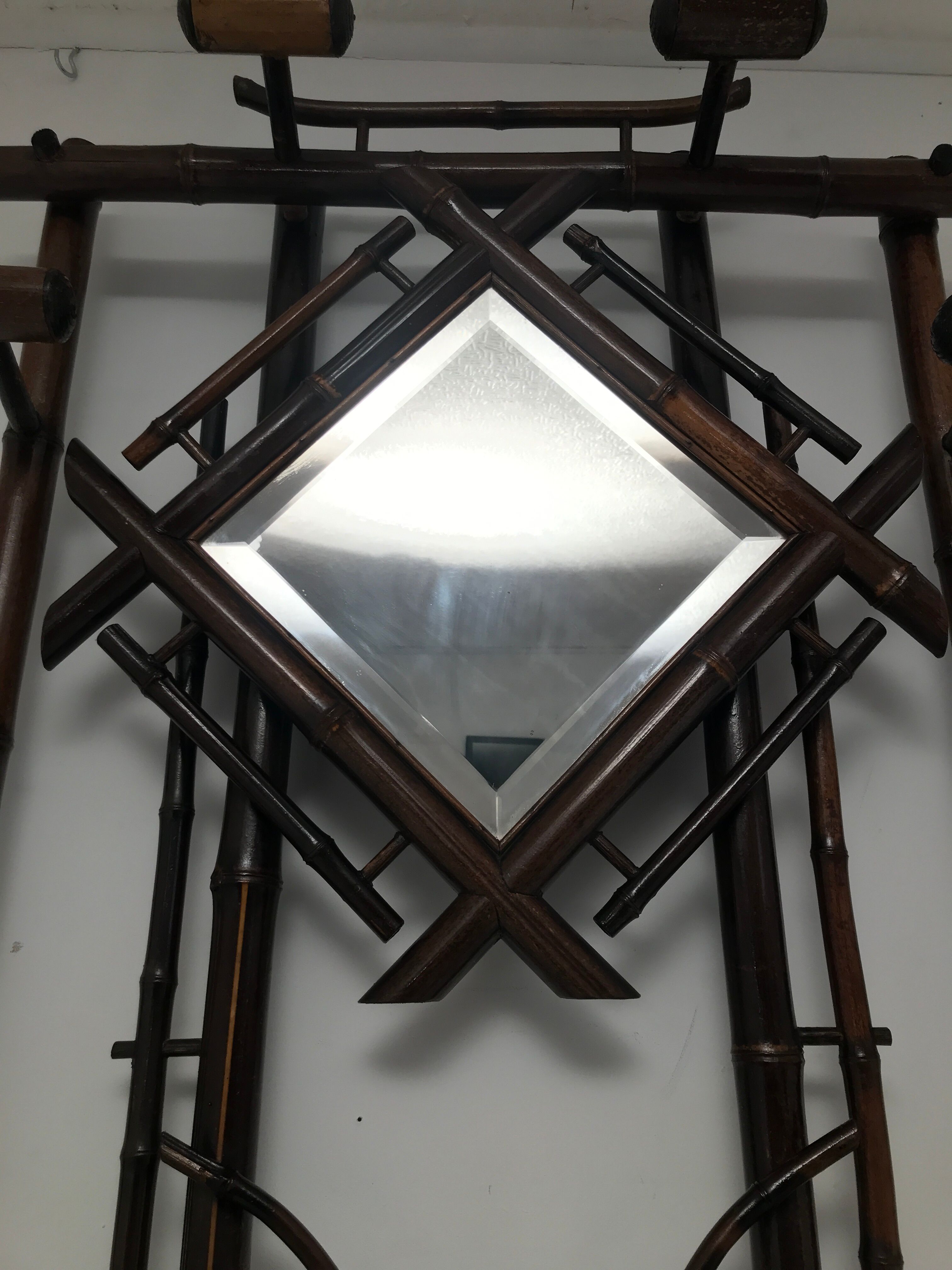 Coat-holder bamboo, 19th century