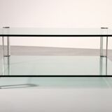 Large coffee table by Peter Ghyczy, model T24 (120x120x45)