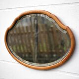 Large vintage mirror, wall mirror, beveled mirror, wall mirror