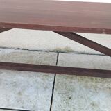 Large vintage wooden bench