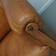 Fauteuil Club Vintage en Cuir Couleur Cognac, Pays-Bas