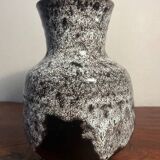 Fat lava style ceramic vase stamped accolay