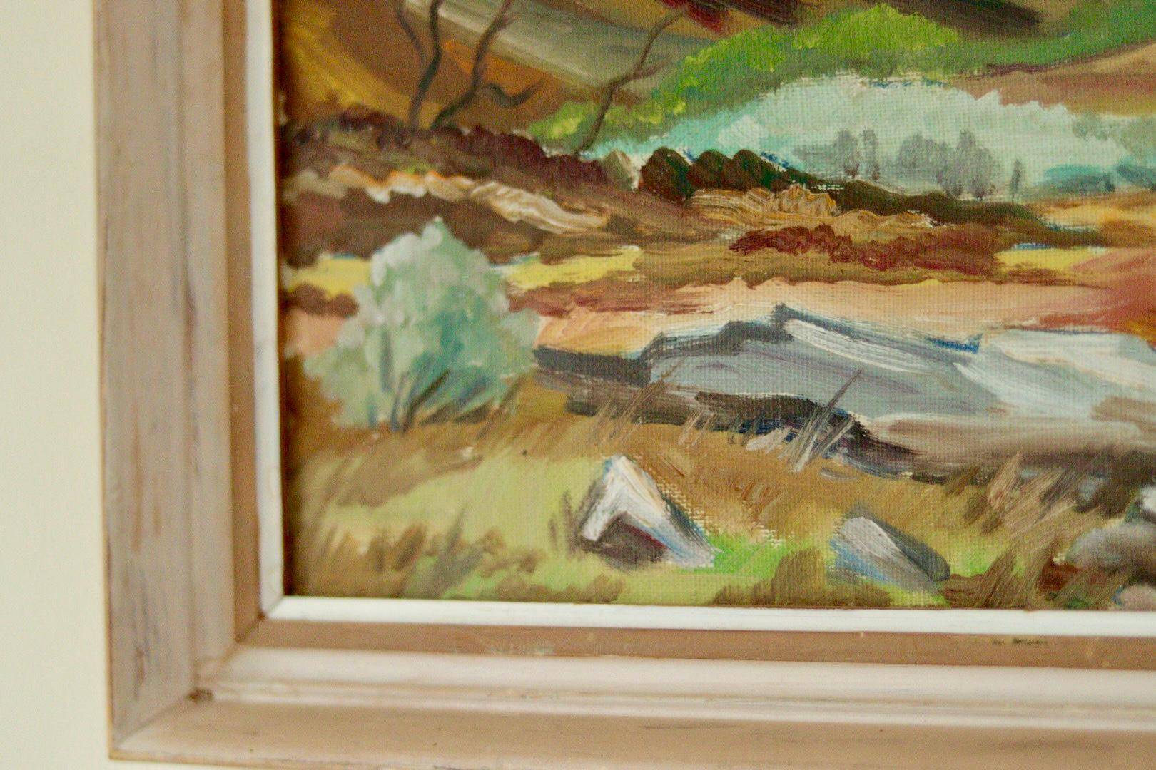 "Landscape with Mountain" A Woxberg