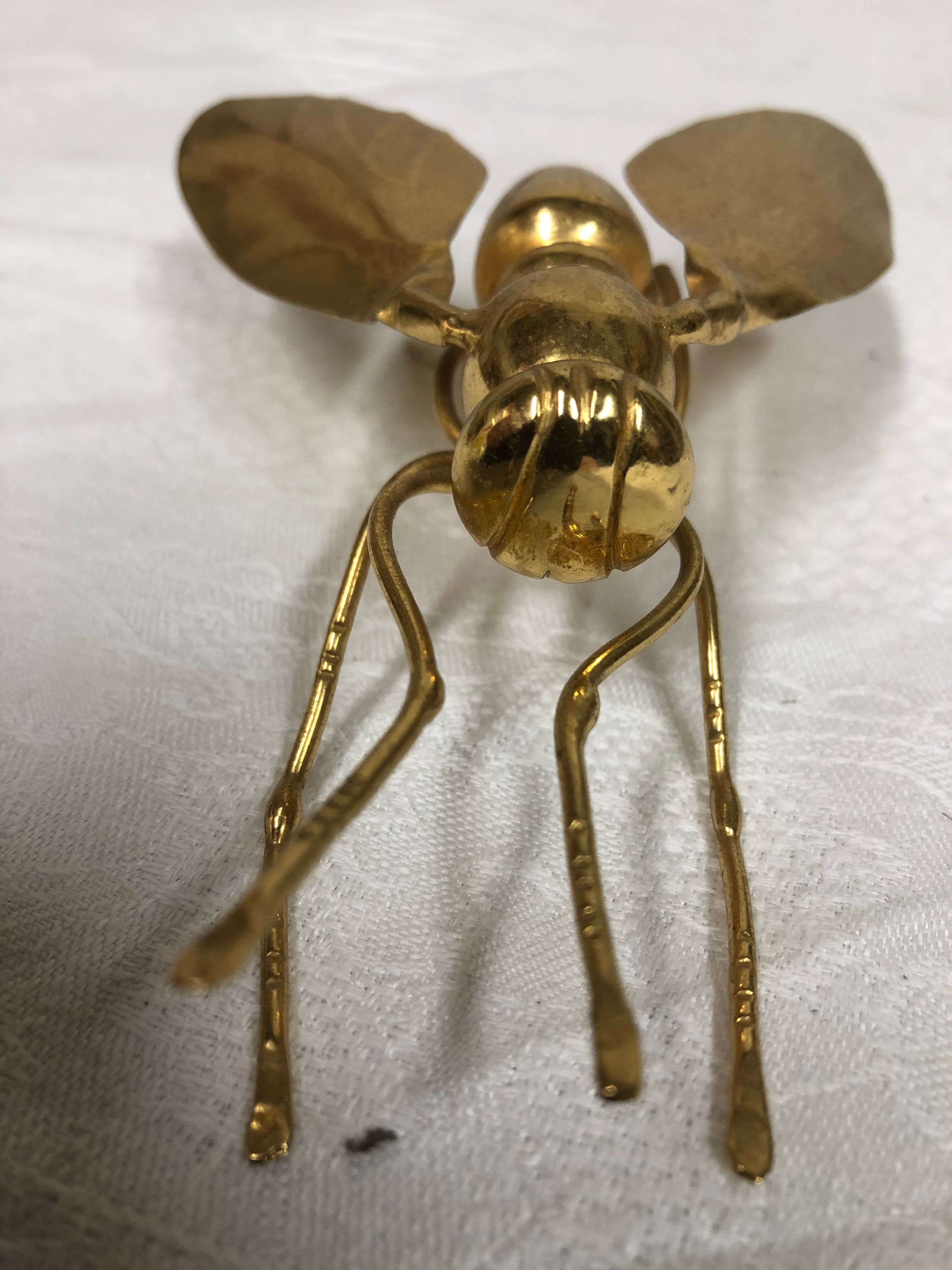 Golden brass fly 1970