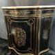 Boulle Napoleon III violin-shaped sideboard at waist height