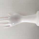 Hand ringed white ceramic 70