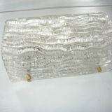 60s frosted glass sconce