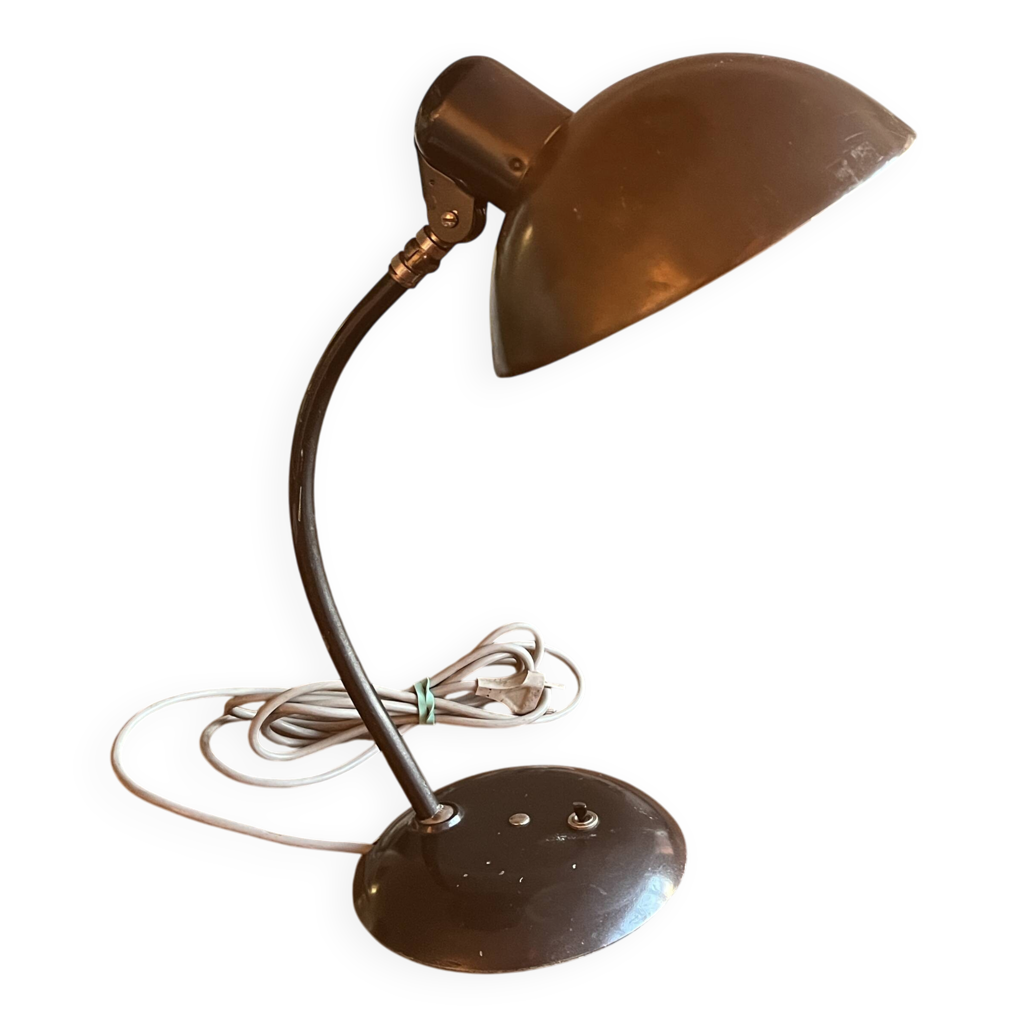 Articulated metal lamp from the 60s-70s.
