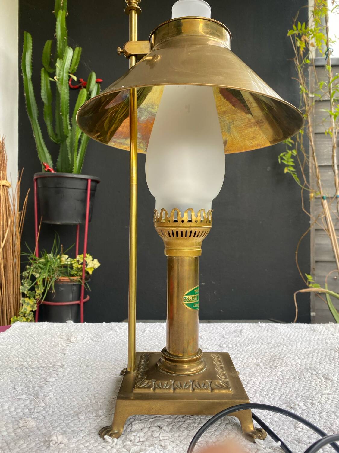 Orient Express Paris Istanbul Lamp