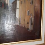Une rue de Cassis Philippe Letestu (1949 -2011)
