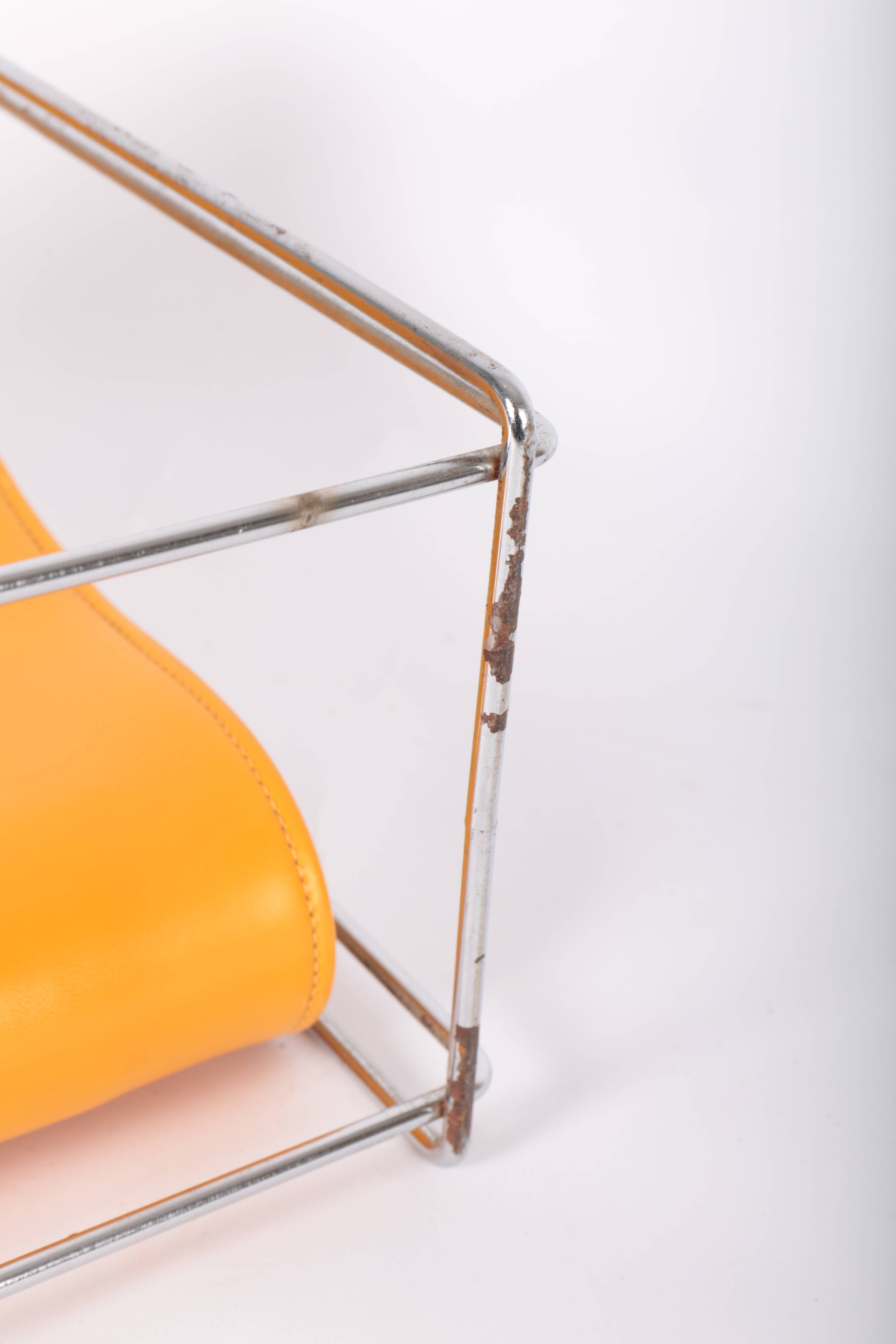Vintage magazine rack by Gérard Rignault - Group SA