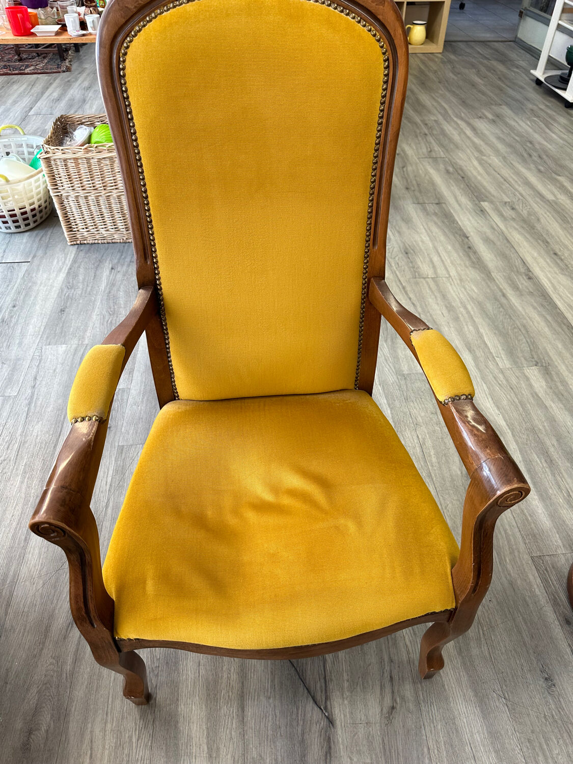 Voltaire armchair