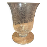 Crystal vase signed Baccarat