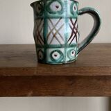 Robert Picault pitcher in all letters Vallauris 1960