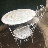 Wrought iron garden room