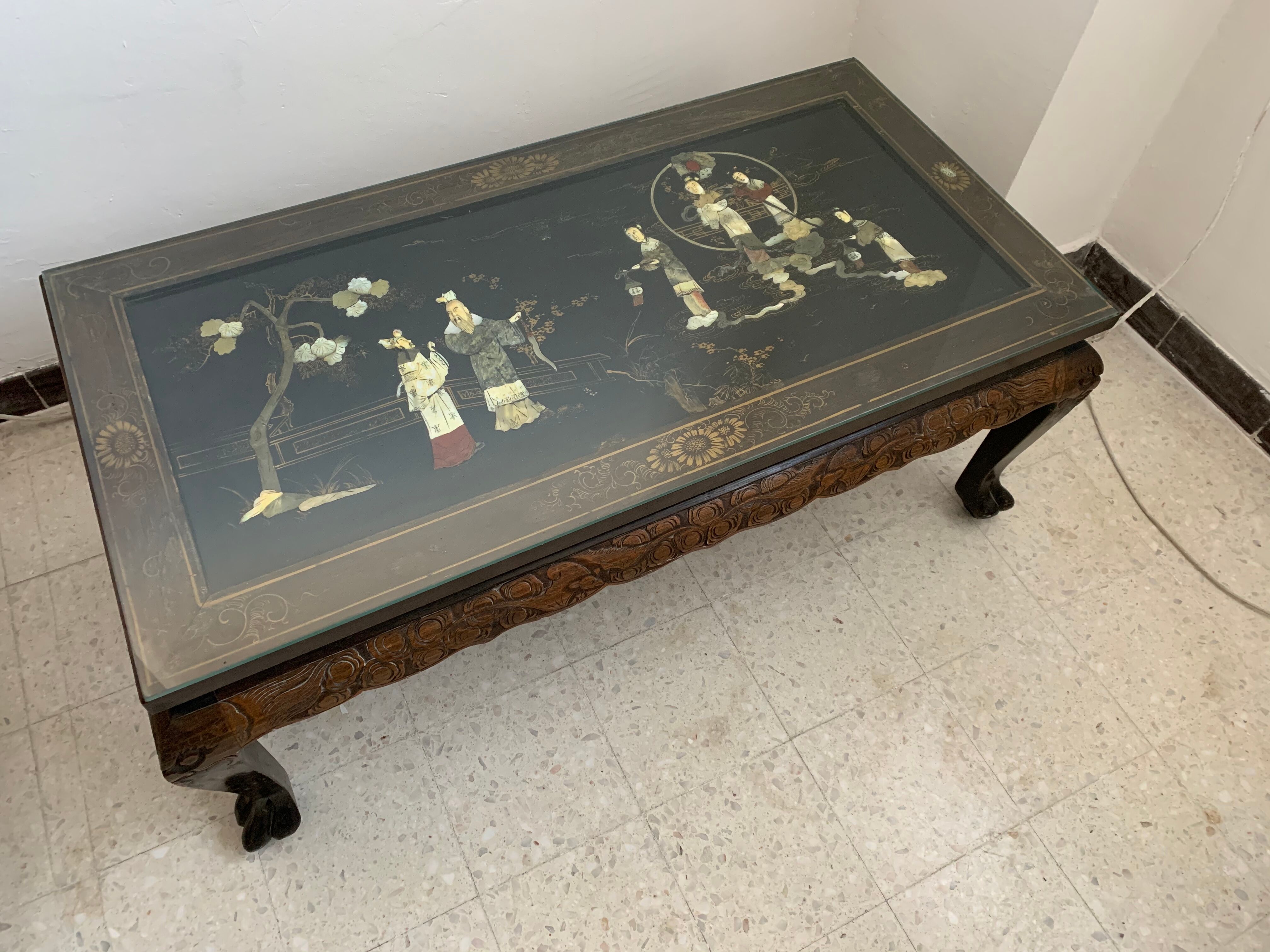 Table basse chinoise