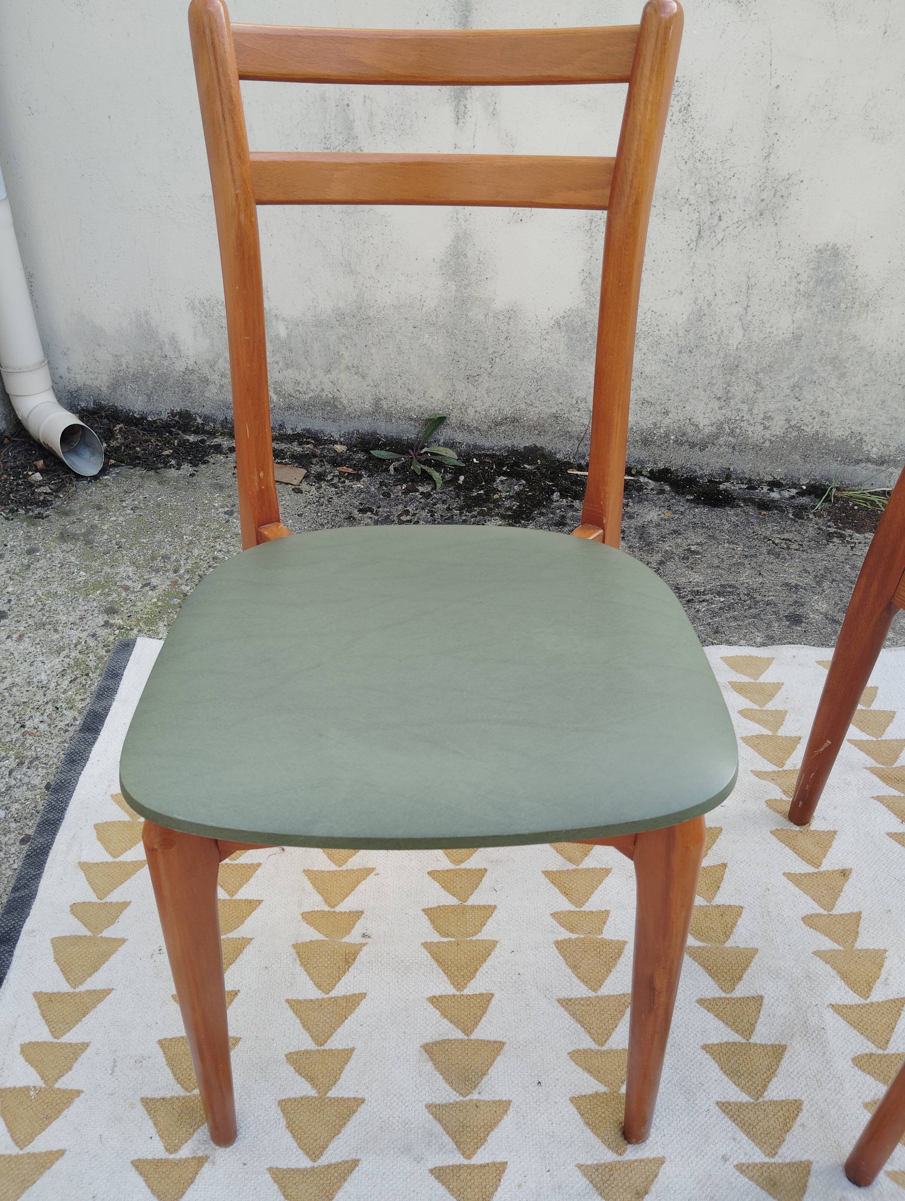 Pair of Scandinavian-inspired chairs