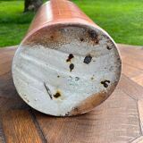 Set of 3 brown terracotta basins