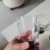 4 antique glasses