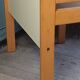 Desk A. Sornay (dlg) in solid beech & white laminate