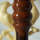 Vintage onyx birds bedside lamp