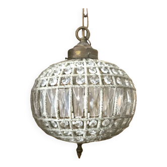 Antique crystal chandelier
